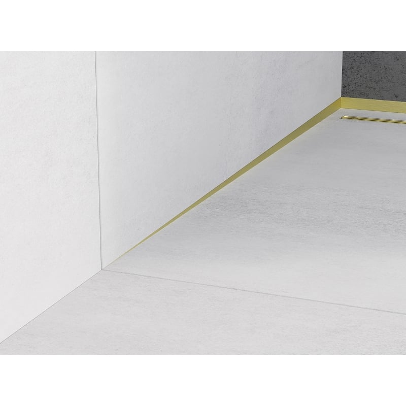 Mexen Line-B barra de pendente de parede 180 cm esquerda, dourada escovada - 185502180L