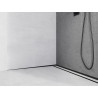 Mexen Line-B wandseitige Gefälleleiste 180 cm links, schwarz - 187002180L