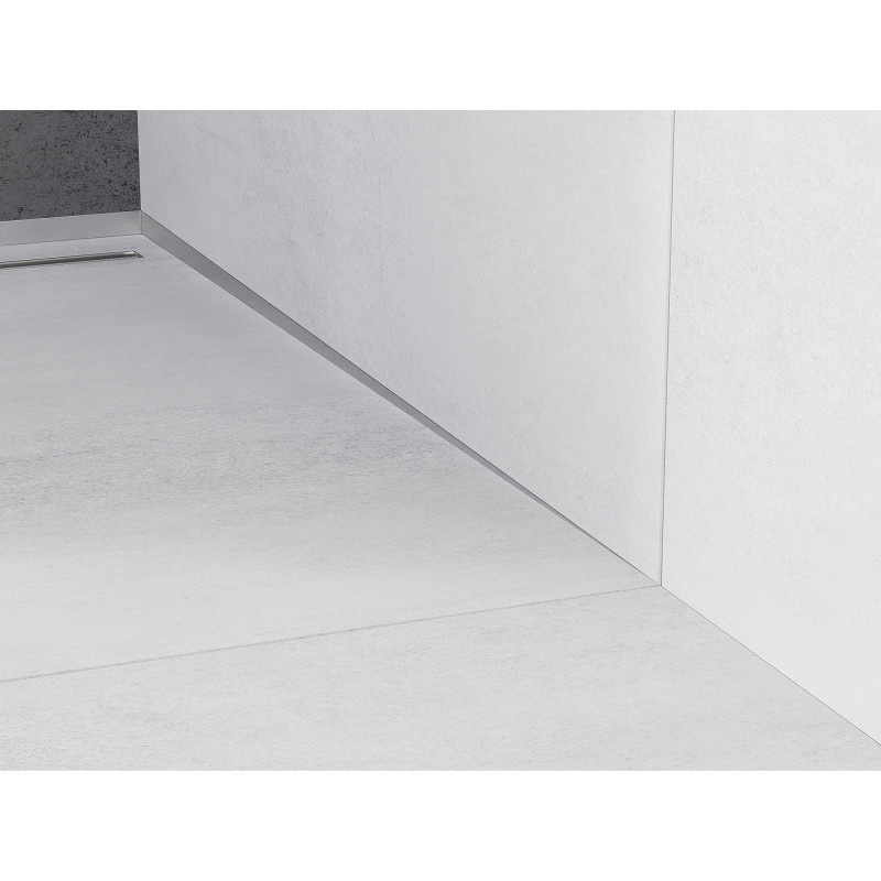 Mexen Line-B λίστα πτώσης τοίχου 120 cm δεξιά, inox - 181002120R