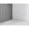 Mexen Line-B Wand-Perforierter Leistenabschnitt 120 cm rechts, Inox - 181002120R