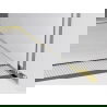 Mexen Line-B Wandabfallleiste 120 cm rechts, gold - 185002120R