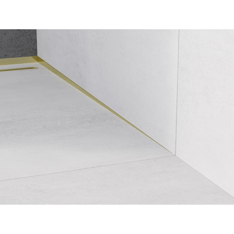 Mexen Line-B wall-mounted sloping strip 180 cm right, gold - 185002180R