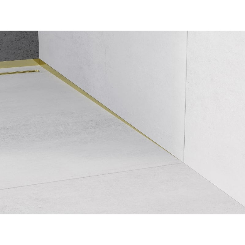 Mexen Line-B Wall Slope Strip 180 cm Right, Gold - 185002180R