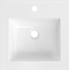 Mexen Otis lavabo encastré dans un plan 46 x 46,5 cm, blanc brillant - 25184500