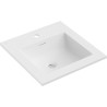 Mexen Otis töölauale süvistatud valamu 46 x 46,5 cm, valge matt - 25184501