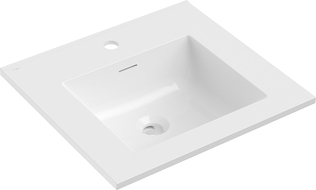Mexen Otis inbouw wastafel 51 x 46,5 cm, wit glans - 25185000