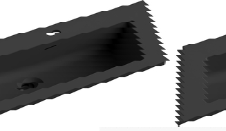 Mexen Otis tiskiallas upotettu työtasoon 61 x 46,5 cm, musta matta - 25186071