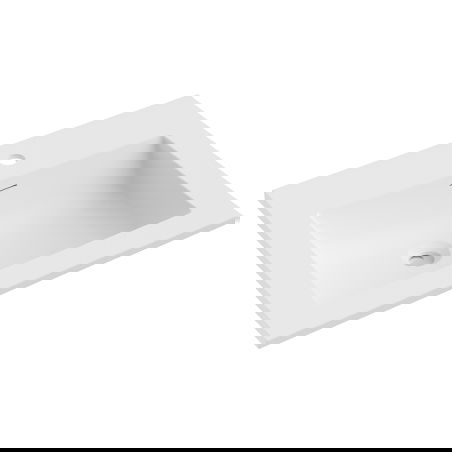 Mexen Otis lavabo da incasso 61 x 46,5 cm, bianco opaco - 25186001