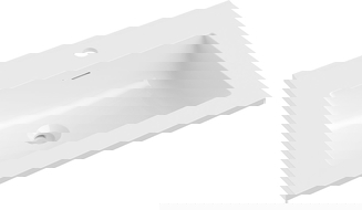 Mexen Otis iebūvējama izlietne 61 x 46,5 cm, balts spīdums - 25186000