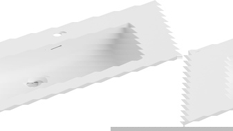 Mexen Otis lavatório embutido no tampo 71 x 46,5 cm, branco mate - 25187001