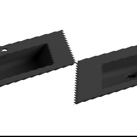 Mexen Otis vgradni umivalnik 71 x 46,5 cm, črna mat - 25187071