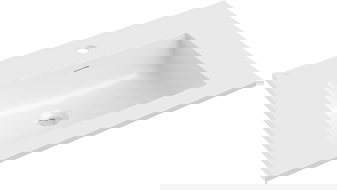 Mexen Otis ingebouwde wastafel 71 x 46,5 cm, wit glans - 25187000