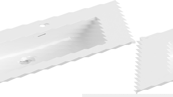 Mexen Otis umywalka wpuszczana w blat 71 x 46,5 cm, biała połysk - 25187000