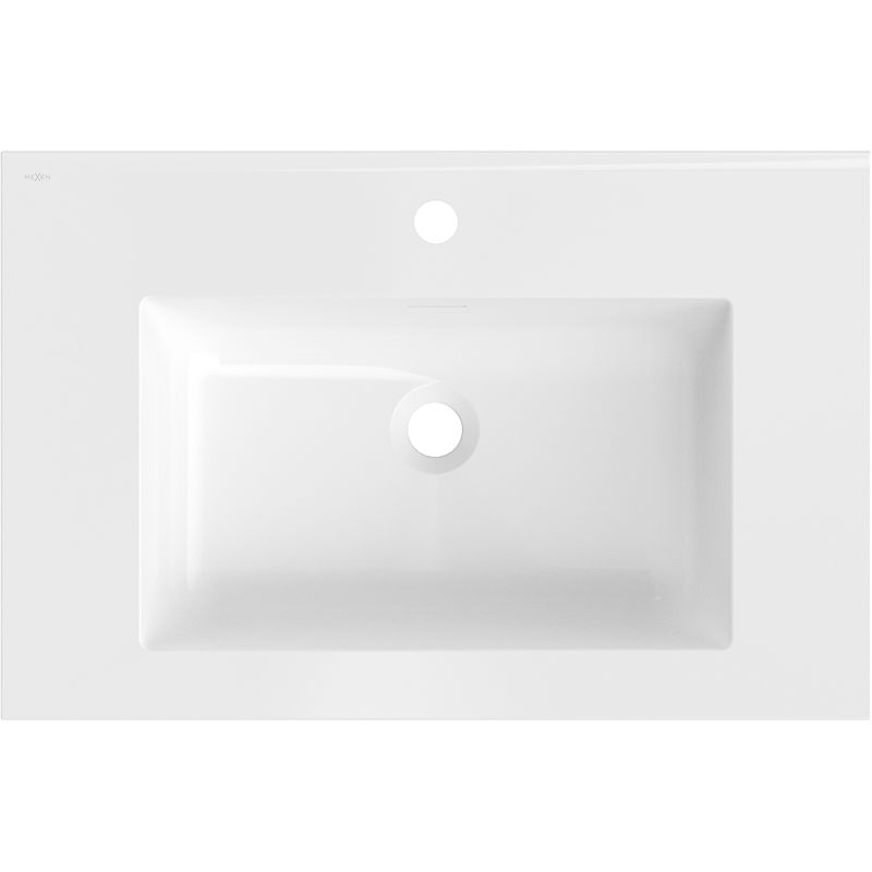 Mexen Otis ingebouwde wastafel 71 x 46,5 cm, wit glans - 25187000