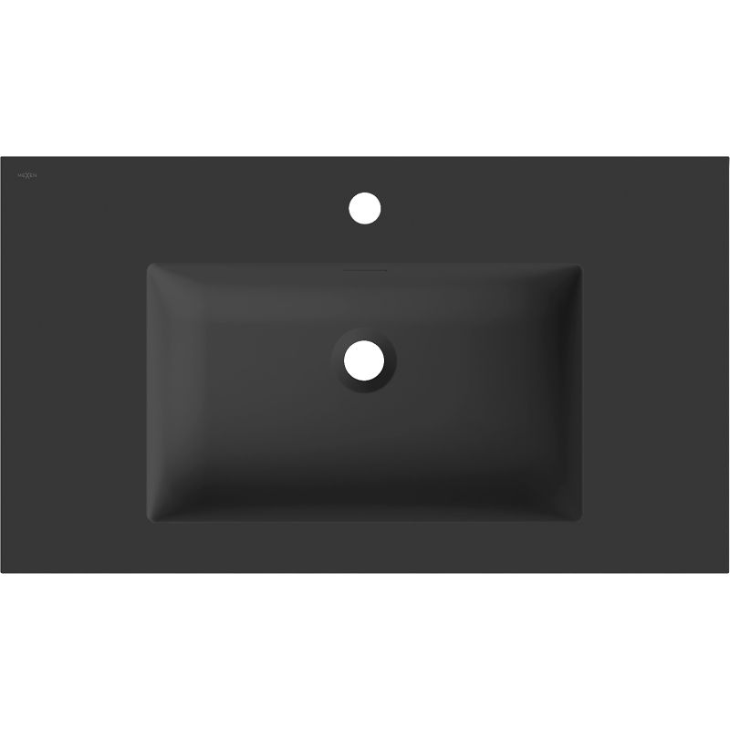 Mexen Otis inbyggd diskbänk 81 x 46,5 cm, svart matt - 25188071