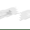 Mexen Otis inbouw wastafel 81 x 46,5 cm, glanzend wit - 25188000