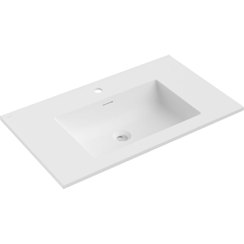 Mexen Otis inbouw wastafel 81 x 46,5 cm, wit mat - 25188001