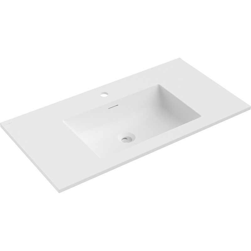 Mexen Otis umivaonik ugrađen u ploču 91 x 46,5 cm, bijeli mat - 25189001