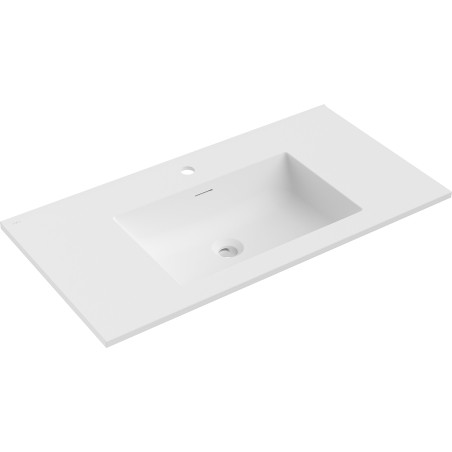 Mexen Otis tööpinda paigaldatav valamu 91 x 46,5 cm, valge matt - 25189001