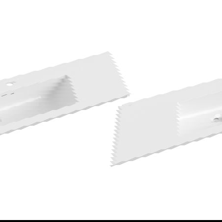 Mexen Otis ingebouwde wastafel 91 x 46,5 cm, glanzend wit - 25189000