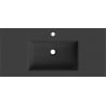 Mexen Otis lavabo encastré dans le plan de travail 101 x 46,5 cm, noir mat - 25181071