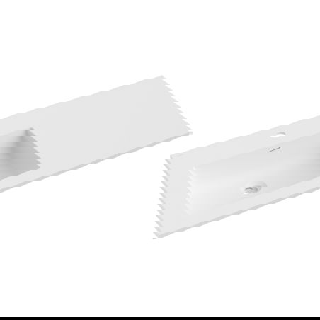 Mexen Otis countertop sink left 101 x 46.5 cm, white matte - 25181001L