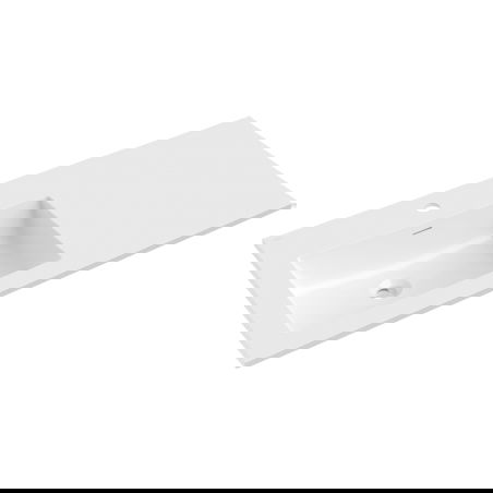 Mexen Otis lavabo encastré gauche 101 x 46,5 cm, blanc brillant - 25181000L