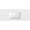 Mexen Otis Ugradbeni umivaonik 121 x 46,5 cm, bijeli sjaj - 25181200