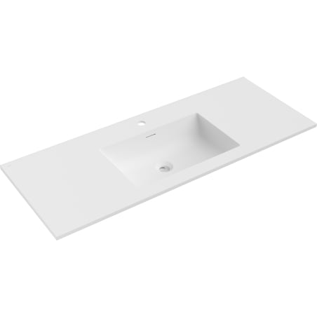 Mexen Otis Einbauwaschbecken 121 x 46,5 cm, mattweiß - 25181201