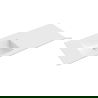 Mexen Otis eingebaute Waschbecken, links 121 x 46,5 cm, weiß glänzend - 25181200L