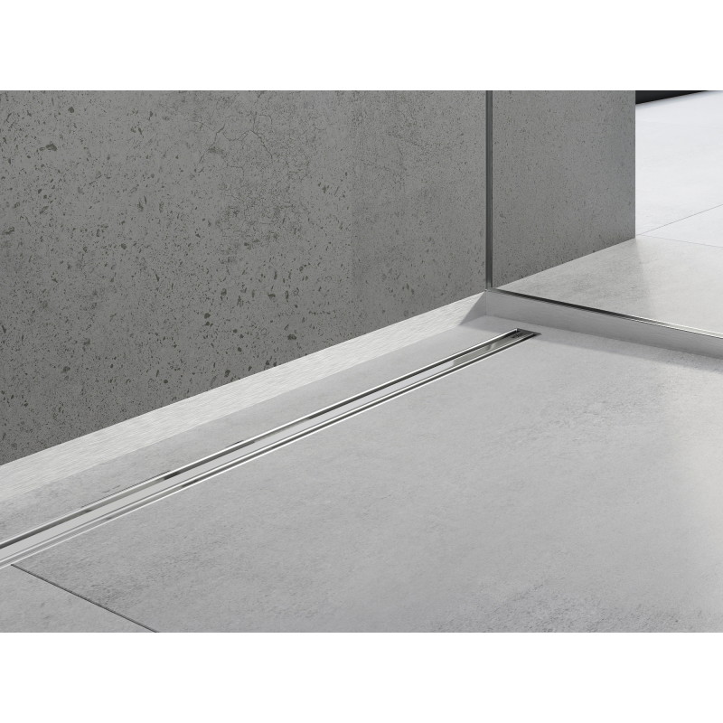 Mexen Line-B listello doccetta frontale 180 cm, inox - 181003180U