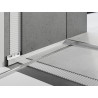 Mexen Line-B listello doccetta frontale 180 cm, inox - 181003180U