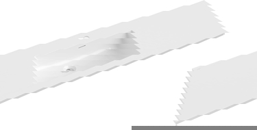 Mexen Otis lavatório embutido na bancada 141 x 46,5 cm, branco brilhante - 25181400