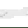Mexen Otis ingebouwde wastafel 141 x 46,5 cm, glanzend wit - 25181400