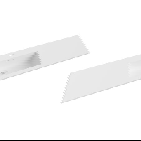 Mexen Otis Einbauwaschbecken 141 x 46,5 cm, Weiß Matt - 25181401