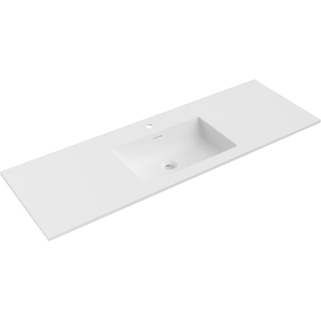 Mexen Otis tööpinna süvendatav valamu 141 x 46,5 cm, valge matt - 25181401