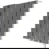 Mexen Velar Duo Badewannenfaltwand 2-flügelig, verschiebbar 160 x 150 cm, Graphit, gebürsteter Nickel - 896-160-000-42-97