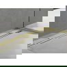 Mexen Line-B barre de seuil pour bac à douche frontale 130 cm, or - 185003130U