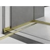 Mexen Line-B Duschleisten-Abschlussprofil 130 cm, gold - 185003130U