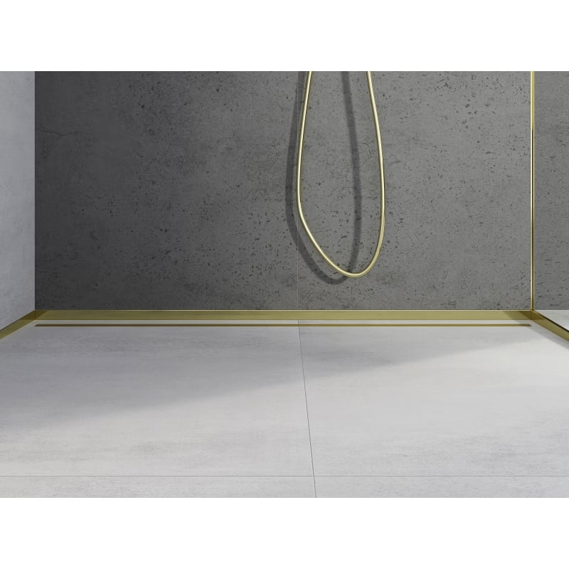 Mexen Line-B Duschrinne frontal 180 cm, gold - 185003180U