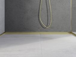 Mexen Line-B bande de douche avant 180 cm, or - 185003180U