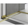 Mexen Line-B bordo frontale per doccia 180 cm, oro - 185003180U