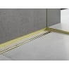 Mexen Line-B Duschtürprofil 130 cm, gebürstetes Gold - 185503130U