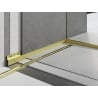 Mexen Line-B Duschtürprofil 130 cm, gebürstetes Gold - 185503130U