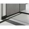 Mexen Line-B barre d'eau frontale 130 cm, noire - 187003130U