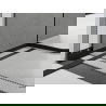 Mexen Line-B frontpaneel van 130 cm, zwart - 187003130U