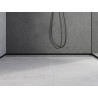 Mexen Line-B zócalo para ducha frontal de 180 cm, negro - 187003180U