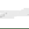 Mexen Otis ingebouwde wastafel 161 x 46,5 cm, glanzend wit - 25181600