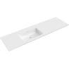 Mexen Otis Einbauwaschbecken links 161 x 46,5 cm, weiß glänzend - 25181600L