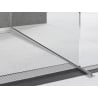 Mexen Line-B perfil de inclinação para vidro 180 cm direito, inox - 181004180R